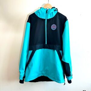 AIR BLASTER Snowboarding Freedom Pullover Jacket GNU Unreal Collaboration Size L